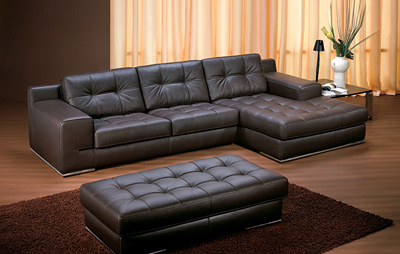 Fiore Exclusive Italian leather Sectional sofa