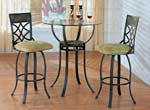 Tiled Back and Cushioned seats Bar stool