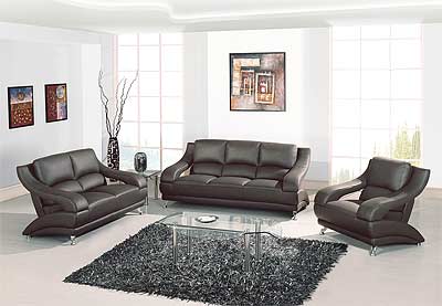 Leather Furniture Sets on Leather Sofas    Leather Sofa Set Gb 82