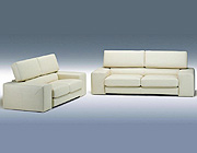 HE-Minelli-Italian Leather Sofa Set