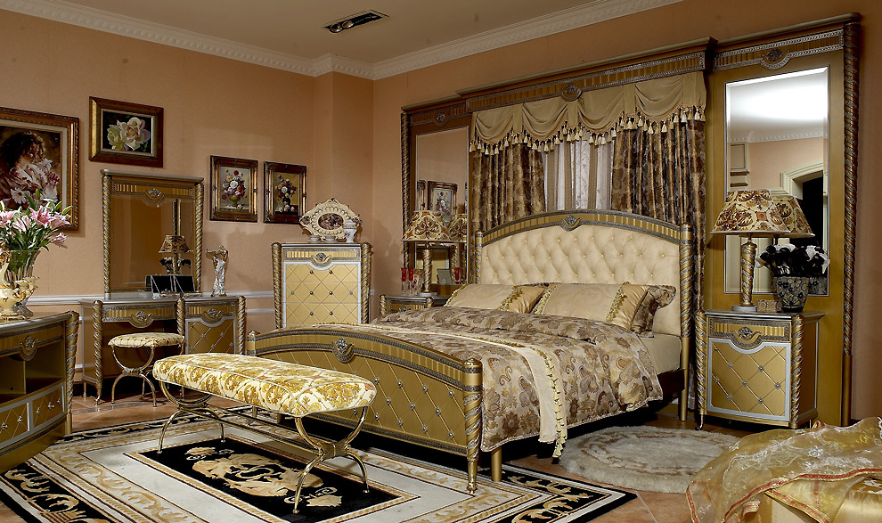 ... Bedroom Furniture >> Classic Bedroom >> Versailles Bedroom Collection