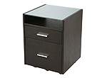 Barette Desk-Wenge-Silve