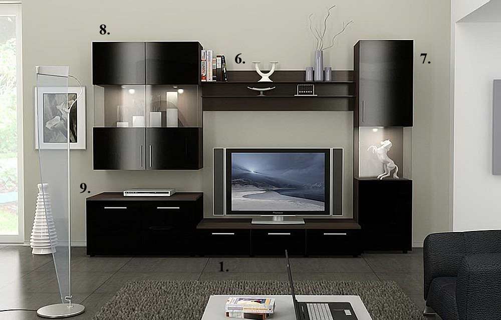 tv stand wall design