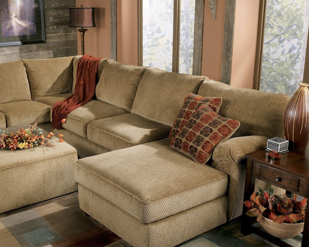 1b Sectional Sofa Fabric As 