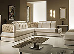 Modern Leather Sectional Sofa - Lidia
