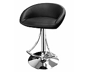 Modern black bar stool CR1185