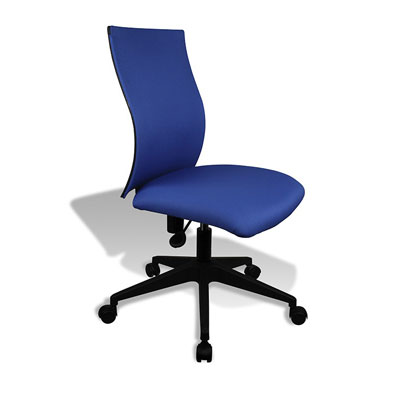 Modern Blue Office Chair Kaja by Jesper