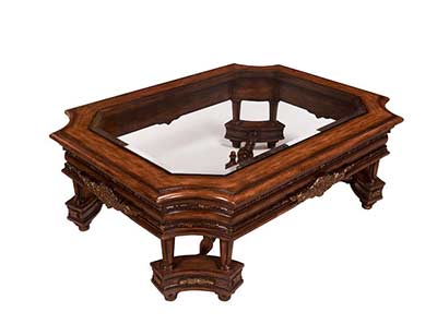 BT 088 Traditional Dark Cherry Coffee table