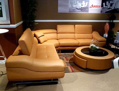 Orange Modern Sectional Sofa B68