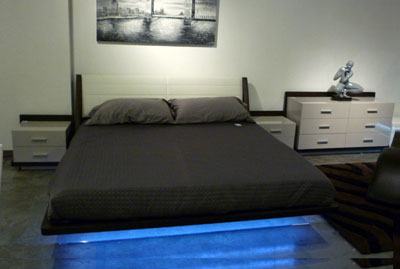 Modern LED Bedroom Set Rivera