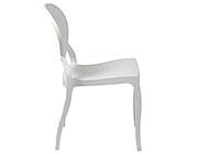 Modern Stackable Chair White EStyle 701