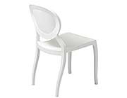 Modern Stackable Chair White EStyle 701