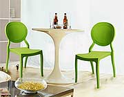 Modern Stackable Chair White EStyle 701