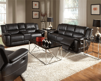 Motion Bonded Leather Sofa Set CO610