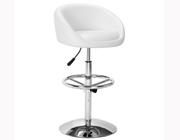 Comfortable Bar Stool Z011 in White