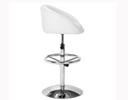 Comfortable Bar Stool Z011 in White