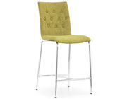 Modern Counter Fabric Chair Z339 in Pea