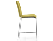 Modern Counter Fabric Chair Z339 in Pea