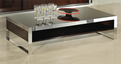 Modern Ebony Lacquer Coffee Table VGB13