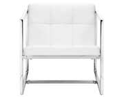 Modern White Tufted Chair Z074