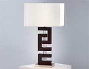 Dark Brown Table Lamp NL459