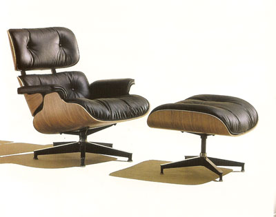 Leather Lounge Chair - Bruno
