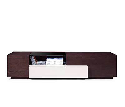 Brown Oak Grey lacquer TV unit SJ015