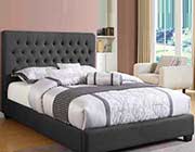 Charcoal Tufted Bed CO 529