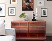 Walnut Modern Credenza Z051