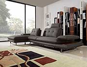 Modern Gray Fabric Sofa Angelina