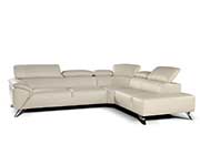 Blanca Leather Sectional Sofa by Nicoletti
