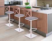 Air-lift swivel bar stool ArL Parina