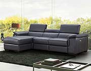 Premium Leather Sectional sofa with Power Recliner NJ Ariana