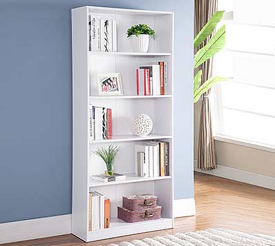 White Bookcase ID198