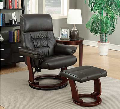 Recliner Chair with Ottoman CO084