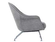 Gray Fabric Accent Chair NP 001