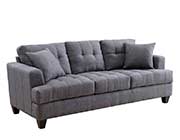 Charcoal Fabric Sofa set CO 175