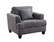 Charcoal Fabric Sofa set CO 175