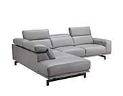 Light Gray Sectional sofa NJ 981