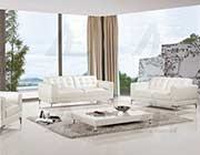 Black Italian leather sofa set AEK 003