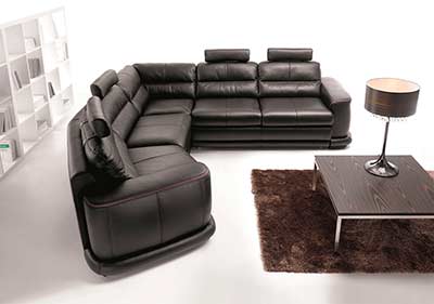 Leather Sofa bed EF Martina