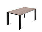 Maxim 182 Anthracite Extendable Table by Domitalia