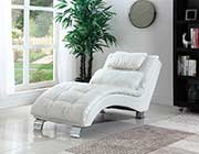 Contemporary White Sofa Bed CO 291