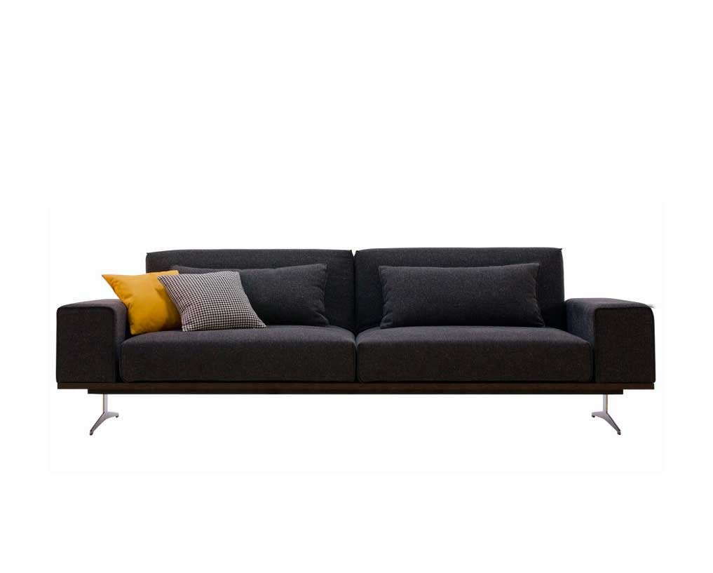 charcoal fabric sofa bed