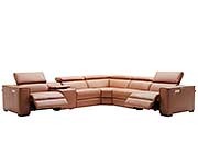 Caramel Power Recliner Sectional Sofa  SJ  Picasso