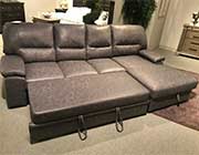 Gray Fabric Sectional Sofa HE 407