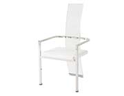 State St Glossy White Dining Table by AICO