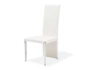 State St Glossy White Dining Table by AICO