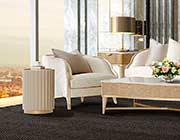 Malibu Crest Cloud White Sofa by AICO