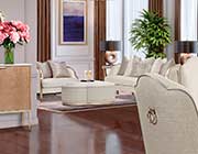 Malibu Crest Cloud White Sofa by AICO